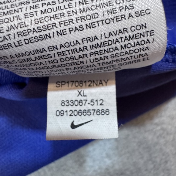 Nike Golf Shirt Mens‎ XL Polo Dri-Fit Standard Fit Athletic Performance Golf Top - Picture 9 of 10